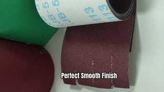 JB - 5 Yüksek Kaliteli El Kullanılan Yumuşak Destekli Zımpara Kum Bezi Ruloları