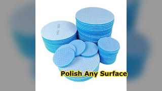 Black Abrasive Sponge Block Polishing Tool