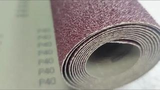 Yün Parlatma İçin Alüminyum Oksit Aşındırıcı Bez Rulo 36 Grit-320 Grit