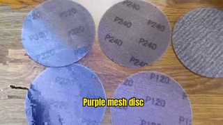 Ceramic Mesh Abrasive Sanding Disc Sandpaper 225mm 150mm With Hook And Loop