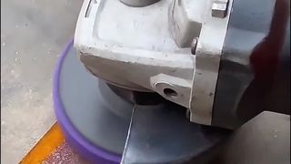 Orange 7 Inch Flap Disc Paint Stripping Cleaning Wheel Removing Paint 