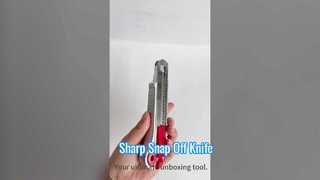 Snap Off Razor Safety Utility Knife Blade SK2 SK5 Material For Office 18mm