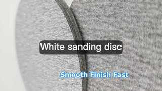 hite Dry 6inch 150mm Medium Hardness Aluminum Oxide Sanding Discs