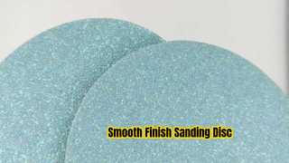 Blue Aluminum Oxide Sanding Disc 125mm with High Hardness Paper Backing OEM Customizablea