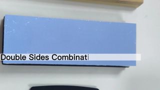 White Corundum Knife Sharpening Honing Stone Double Sided Whetstone 180mm