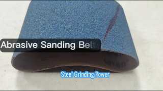 Industrial Zirconium Aluminium Oxide Sanding Belts Sandpaper 4inchx24