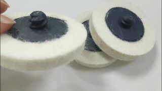 Wool Felt Quick Change Disc Surface Conditioning Polishing Disc